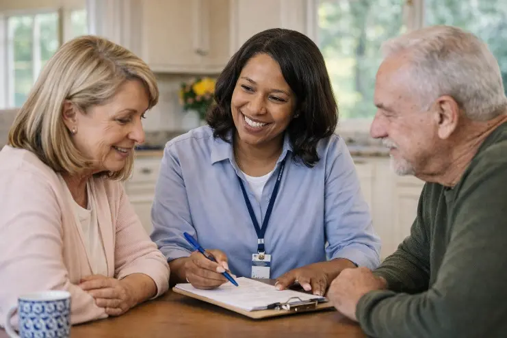 Interdisciplinary care team discussion